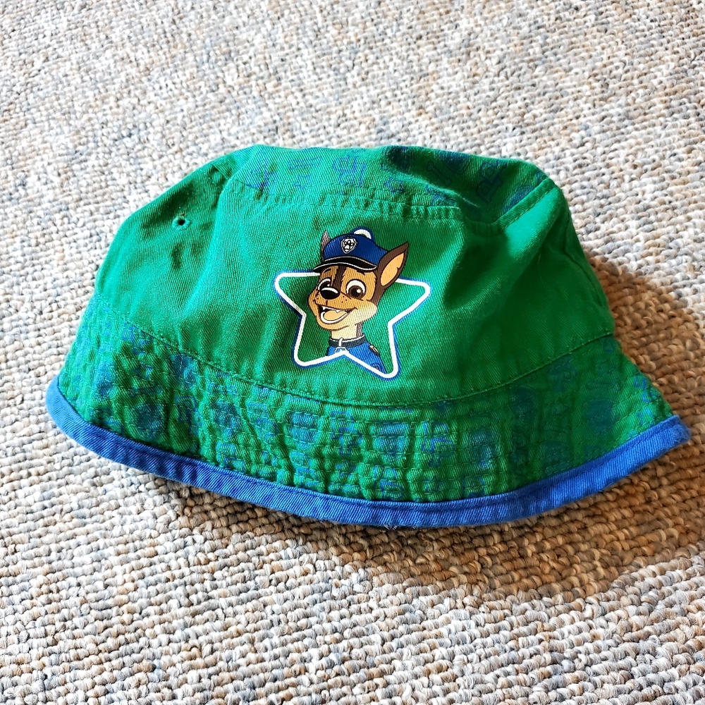 4-6 Boys Paw Patrol Chase Bucket Hat. EUC